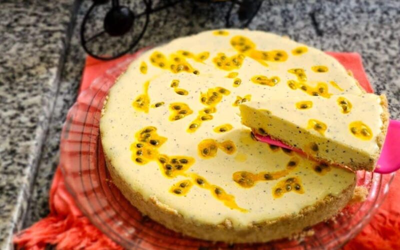 Torta de maracujá: a fusão perfeita entre suavidade e crocância