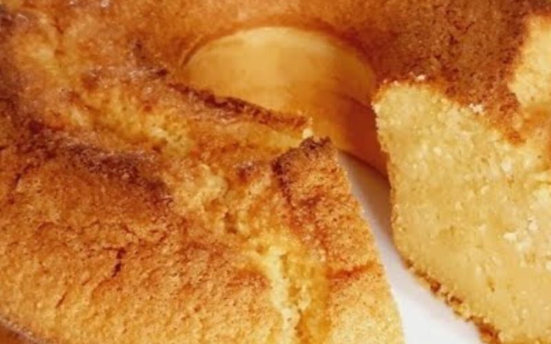 Delicioso bolo sem farinha: leve, macio e irresistível para acompanhar o café da manhã