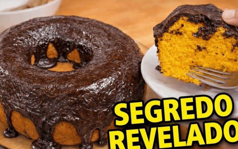 Receita infalível: Bolo de cenoura macio que agrada a todos