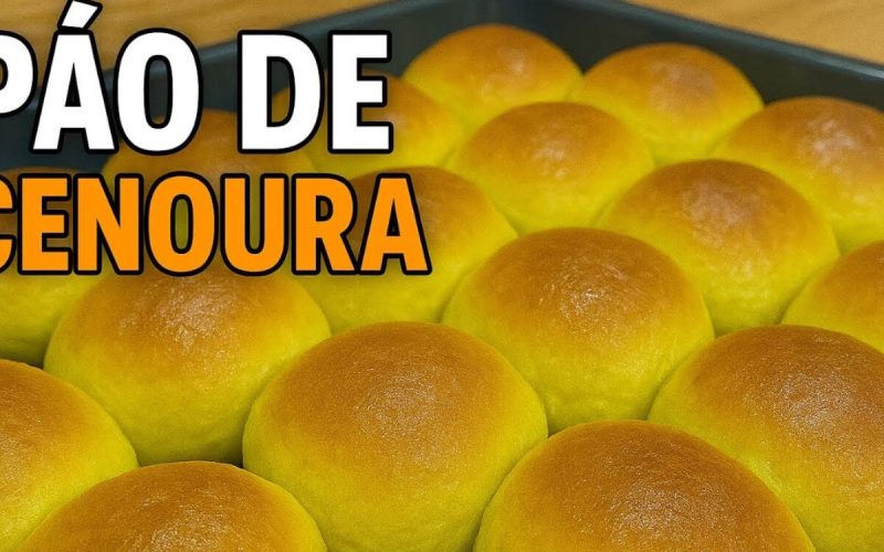Receita de pão caseiro de cenoura: simples, rápido e nutritivo, de deixar qualquer um apaixonado