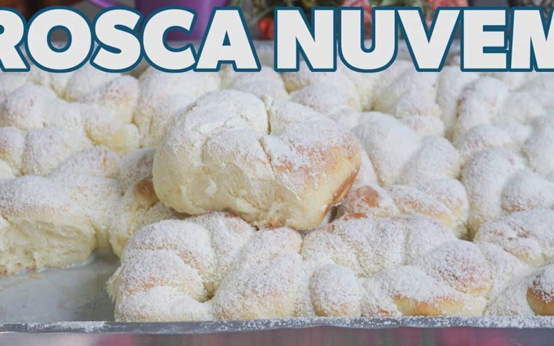 Você precisa provar essa rosca de leite ninho macia e deliciosa!