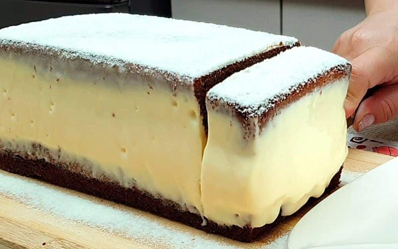 “Bolo Duo de Sabores: O toque especial para o seu café com muita cremosidade!”