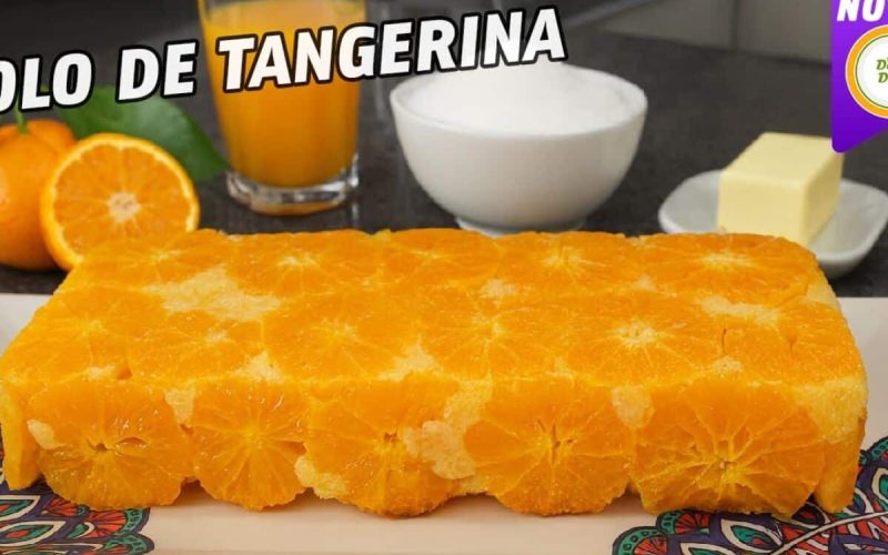 Delicie-se com um bolo de tangerina leve e úmido, fácil de preparar e que encherá sua casa com um aroma irresistível
