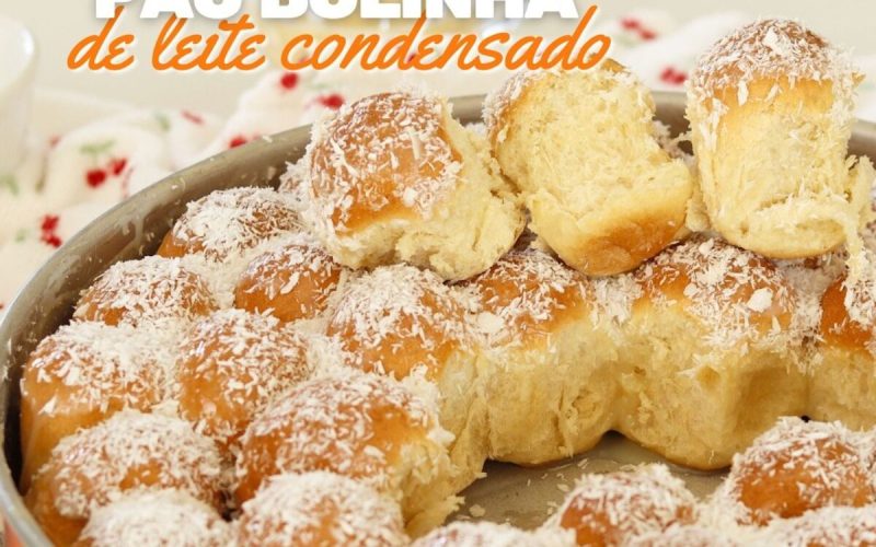 Delicioso pão doce de leite condensado: fofura e rendimento garantidos!