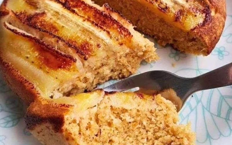 Delicioso pão de aveia e banana na frigideira: uma opção saudável sem trigo e açúcar