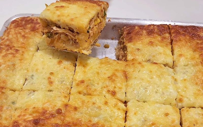 Torta de frango irresistível: a escolha perfeita para brilhar em qualquer evento!
