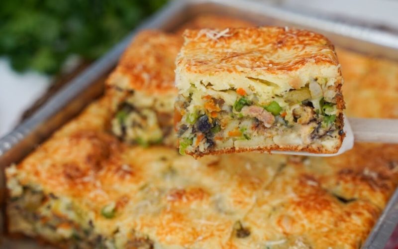 Prática e Saborosa: Torta de Sardinha no Liquidificador que Encanta a Família