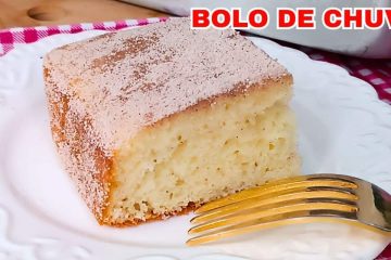 Bolo de chuva no forno: a nostalgia que combina com um bom café