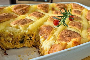 Deliciosa torta de frango sem glúten: leve, recheio generoso e perfeita para todas as situações