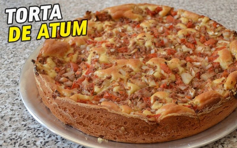 Torta de Atum: Saborosa e Prática, Com Massa que se Desfaz na Boca