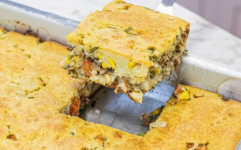 Deliciosa torta de sardinha: uma receita simples e irresistível para surpreender no Dia das Mães