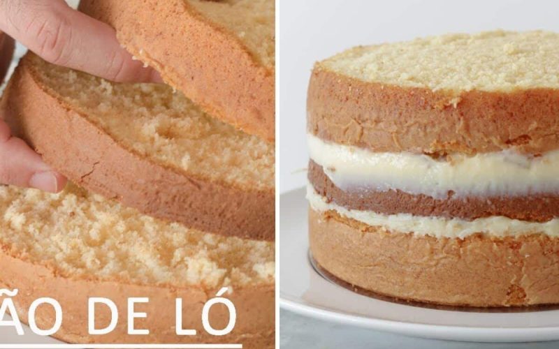 Bolo de Pão de Ló: A Base Ideal e Fofinha para Suas Festas