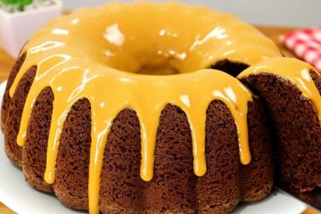 Delicie-se com o irresistível bolo pão de mel: uma combinação de massa úmida e especiarias ideal para acompanhar o café.