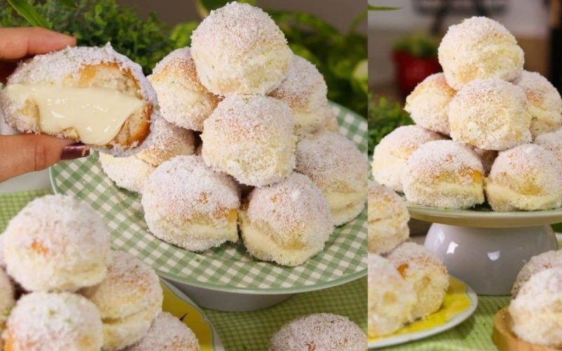Delicioso pãozinho de limão com creme azedinho: a receita perfeita para momentos especiais