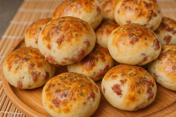 Delícia irresistível: pão de linguiça recheado com massa leve e saborosa que conquista a todos