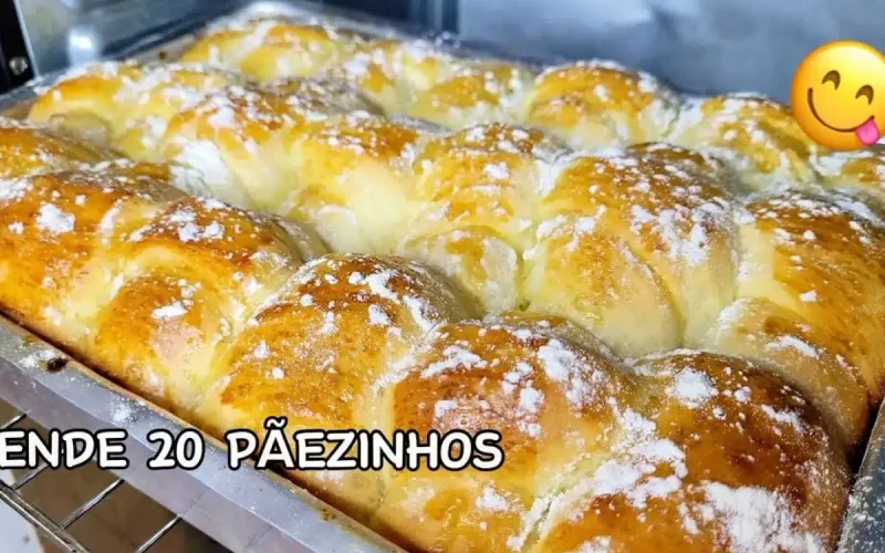 Pão artesanal irresistível: massa tão macia que derrete na boca