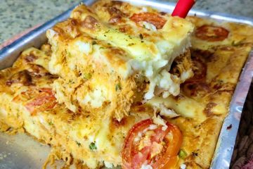 Deliciosa torta de frango cremosa: leveza e umidade que encantam a sua refeição
