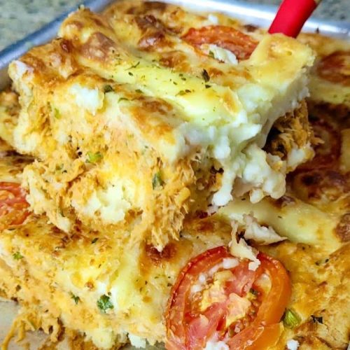 Deliciosa torta de frango cremosa: leveza e umidade que encantam a sua refeição