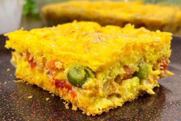 Delícia saudável: torta salgada sem glúten e leite, preparada no liquidificador com massa leve e recheio irresistível