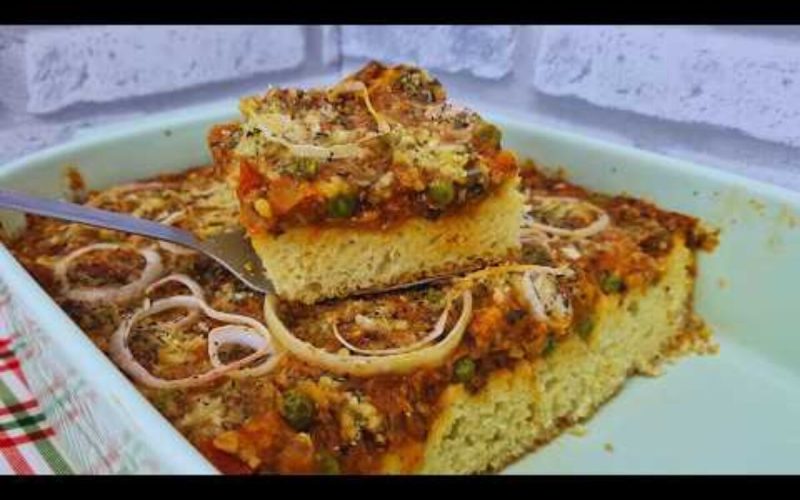 Deliciosa torta de sardinha: massa leve e recheio suculento preparada no liquidificador