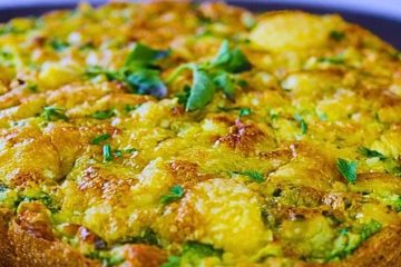 Delicie-se com uma rápida e saudável torta de abobrinha que combina sabor e praticidade