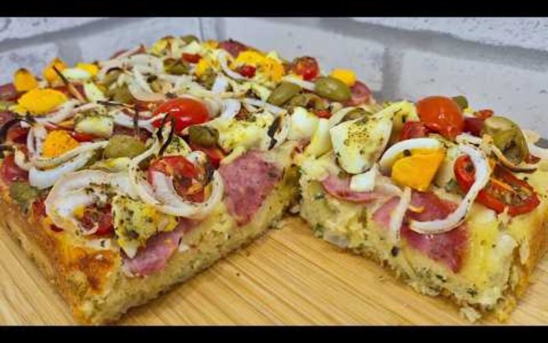 Deliciosa torta portuguesa: massa de iogurte leve e macia para um lanche prático