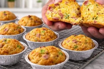 Deliciosas tortinhas de calabresa: um lanche prático e irresistível para impressionar os convidados