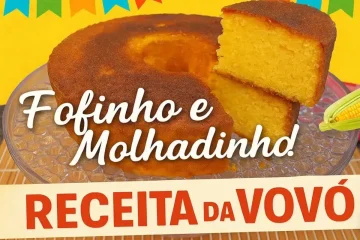 Bolo de milho: a receita clássica que garante uma textura leve e irresistivelmente úmida