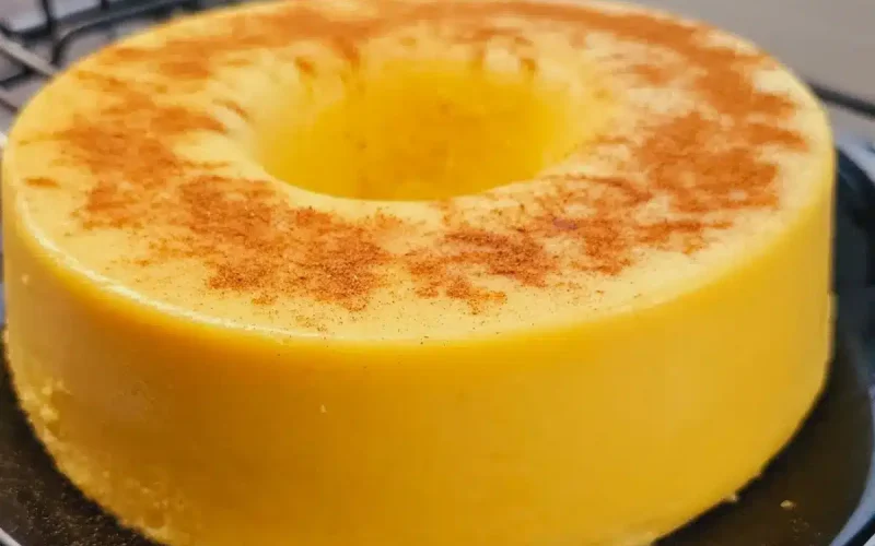 Bolo de pamonha: uma opção cremosa e sem ovos, ideal para acompanhar seu café!