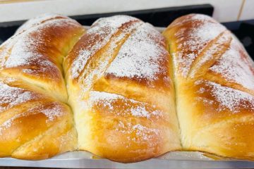 Pão caseiro irresistivelmente macio e aromático, perfeito para aquecer o lar e agradar a todos