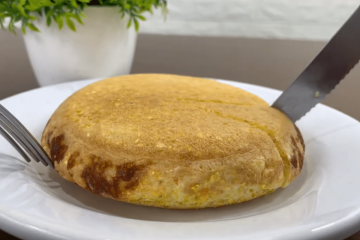 Pão de frigideira leve e saudável: uma opção prática e nutritiva que sacia a fome
