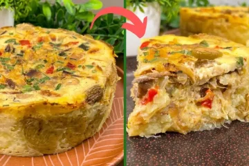 Deliciosa torta de bacalhau sem glúten com massa ultra leve promete encantar paladares