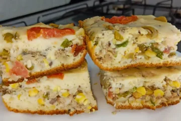 Sabor à mesa: Torta de sardinha prática para um lanche ou jantar irresistível
