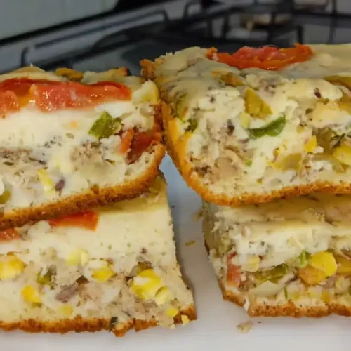 Sabor à mesa: Torta de sardinha prática para um lanche ou jantar irresistível
