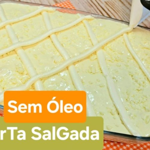 Torta salgada irresistível: substitua o óleo por creme de leite para uma textura supermacia que derrete na boca