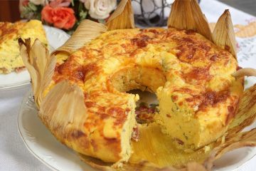 Prato prático e delicioso: bolo salgado de milho no liquidificador para celebrar o Dia dos Pais