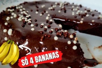 Delícia saudável: bolo nutritivo à base de banana, sem açúcar, trigo ou leite