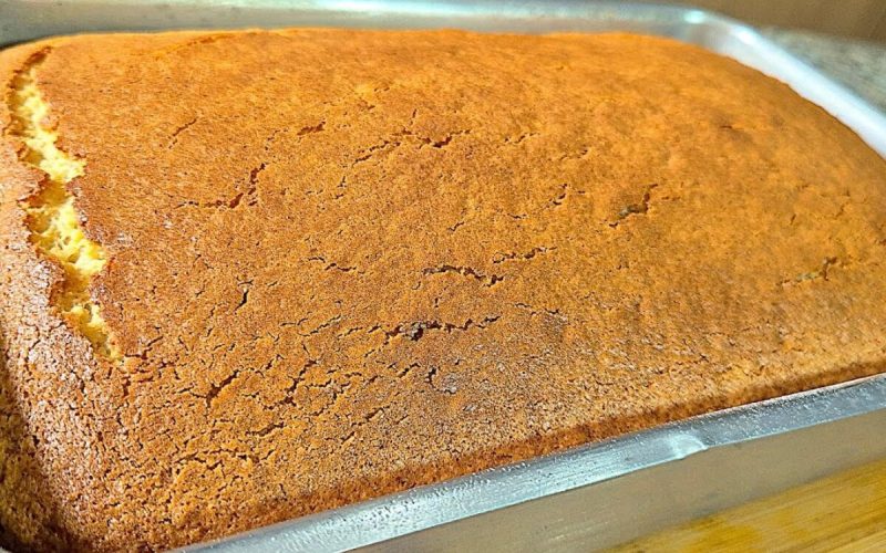 Delicioso bolo de trigo artesanal, a combinação ideal para um café recém-preparado