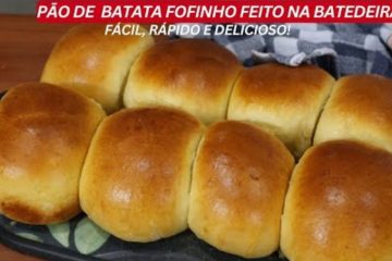 Delicioso pão de batata: a receita prática que harmoniza com seu café!