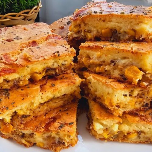 Deliciosa torta de sardinha com massa leve: a receita perfeita para o lanche do Dia dos Pais