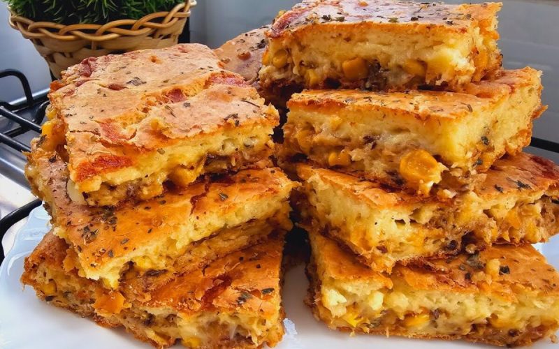 Deliciosa torta de sardinha com massa leve: a receita perfeita para o lanche do Dia dos Pais
