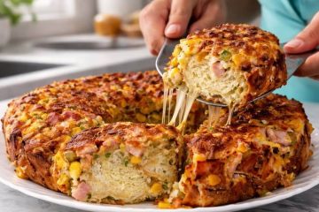 Deliciosa torta de pão francês: transforme o que sobrou em uma refeição incrível!