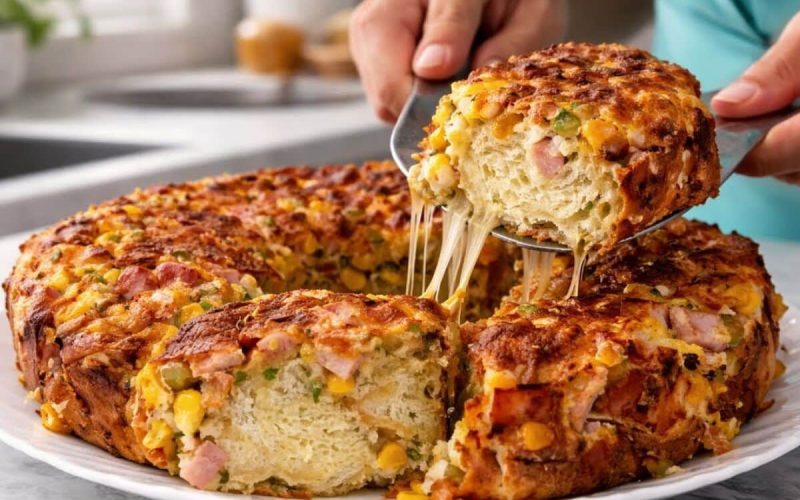 Delícia de torta com pão francês: transforme o que sobrou em uma iguaria irresistível!