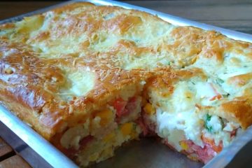 Torta leve e saborosa sem glúten: uma opção prática para lanchar ou jantar