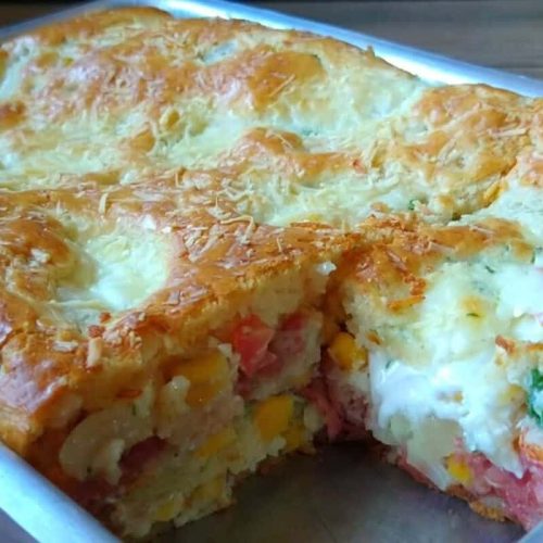 Torta leve e saborosa sem glúten: uma opção prática para lanchar ou jantar