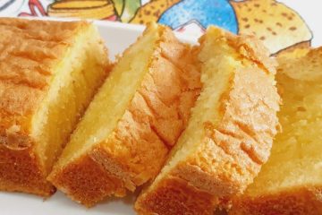 Delicioso bolo fofinho sem trigo e lactose preparado com apenas dois ovos