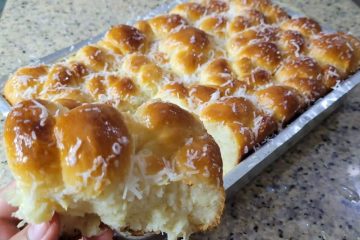 Delicioso pão doce trançado: a opção perfeita e macia para o lanche da tarde
