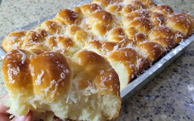 Delicioso pão doce trançado: a opção perfeita e macia para o lanche da tarde