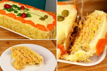 Deliciosa e prática: aprenda a fazer uma torta fria de frango super cremosa que vai conquistar seus convidados!
