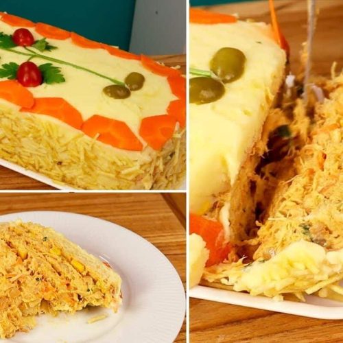 Deliciosa e prática: aprenda a fazer uma torta fria de frango super cremosa que vai conquistar seus convidados!